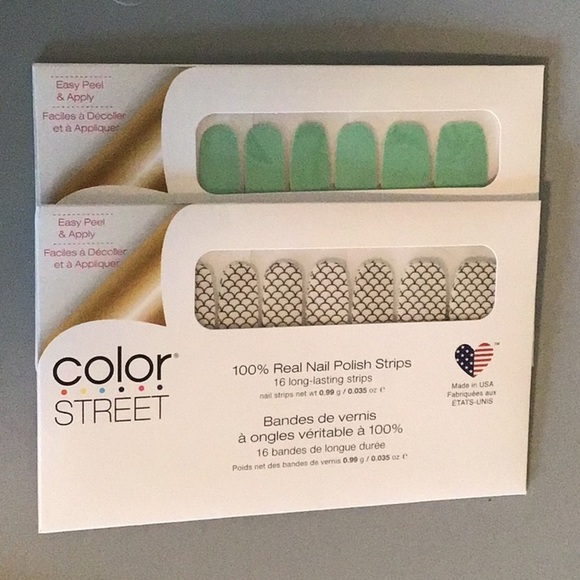 Color Street Other - 𝅺COLOR street mermaid you look Oslo steady nails